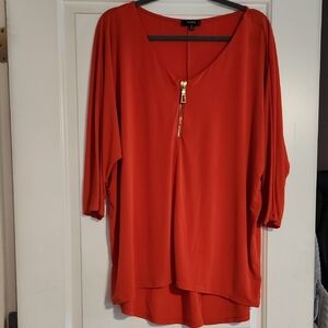 Red Women's Top by Avenue